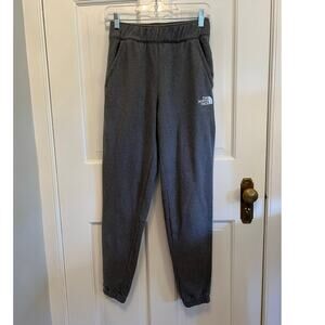 The North Face Men's XS Joggers Fleece Sweat Pants Gray Soft Pull On Casual